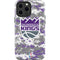 NBA Sacramento Kings Purple Digi Camo iPhone 15 Pro Max Impact Case